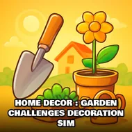 Home Decor : Garden Challenges Decoration Sim - Garden Makeover game