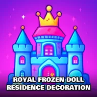 Royal Frozen Doll Residence Decoration - Dollhouse game